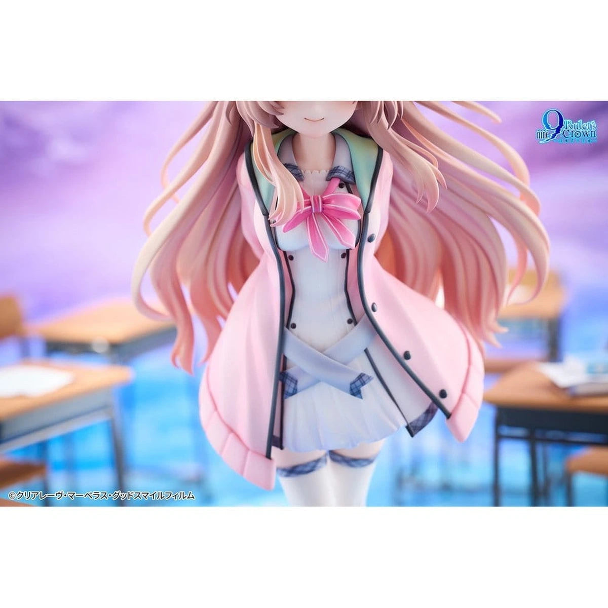9-nine- figurine PVC 1/6 Ruler's Crown Miyako Kujo 25 cm - Image 6