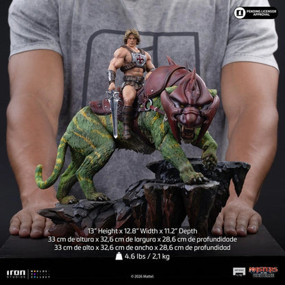 Masters of the Universe statuette 1/10 Art Scale He-Man and Battle Cat 33 cm - Image 7