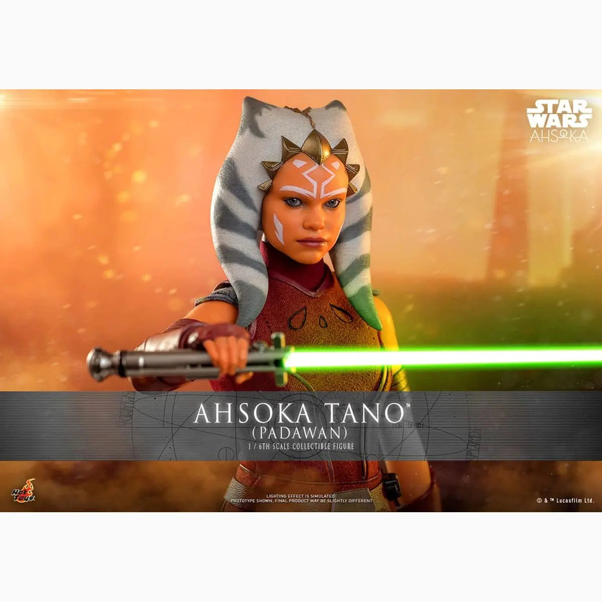 Star Wars: Ahsoka figurine 1/6 Ahsoka Tano (Padawan) 27 cm - Image 3
