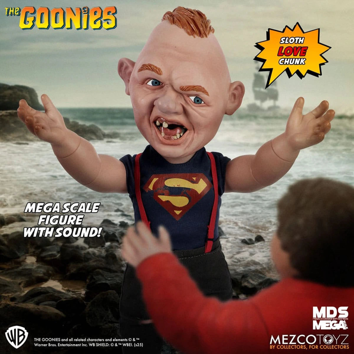 Chucky Jeu d´enfant poupée MDS Mega Scale Talking Sloth with Sound 38 cm - Image 7