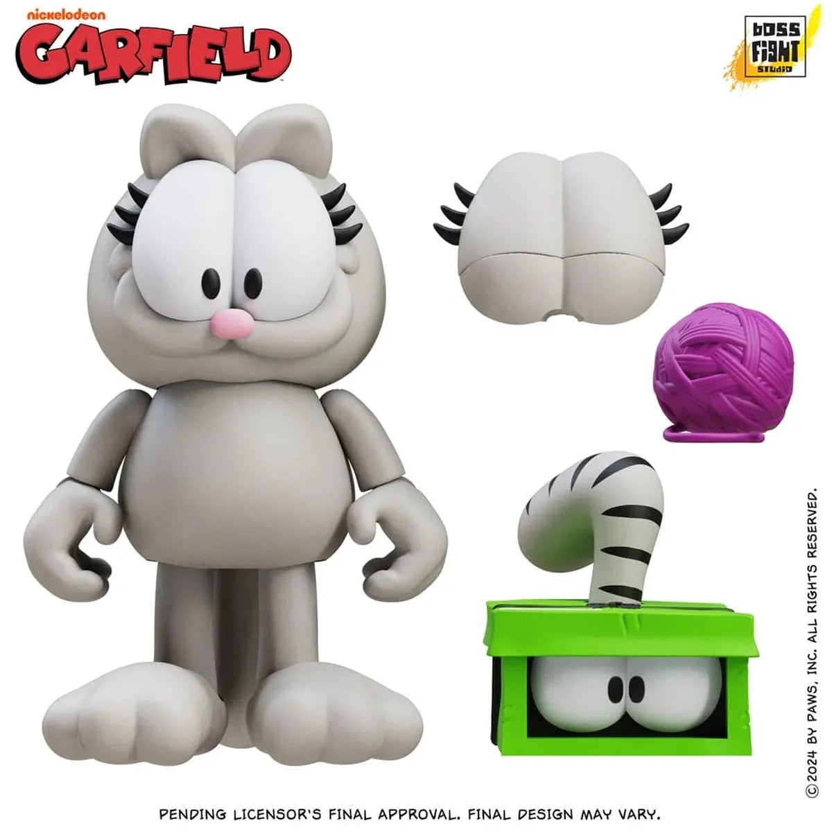 Garfield figurine Nermal 10 cm - Image 4