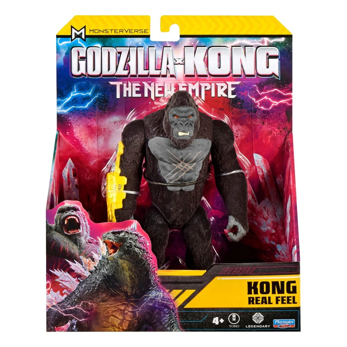 Godzilla x Kong: Le Nouvel Empire figurine Kong Real Feel 15 cm - Image 3
