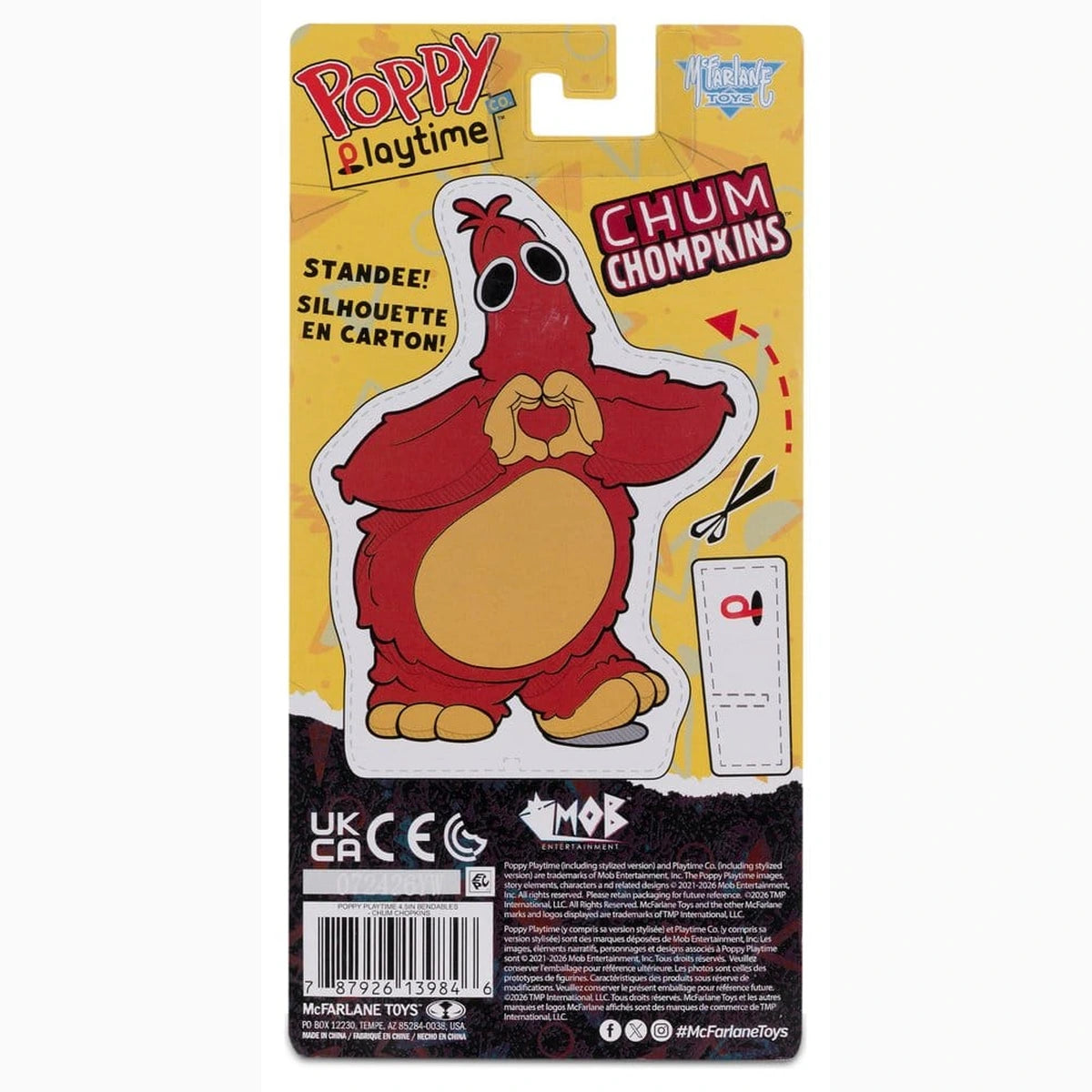 Poppy Playtime Bendables figurine Chum Chompkins 11 cm - Image 6