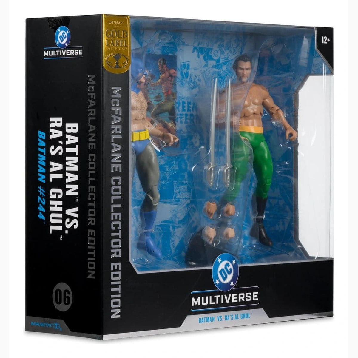 DC Multiverse McFarlane Elite Edition pack de 2 figurines Batman vs Ra's al Ghul (Batman #244) (Gold Label) 18 cm - Image 5