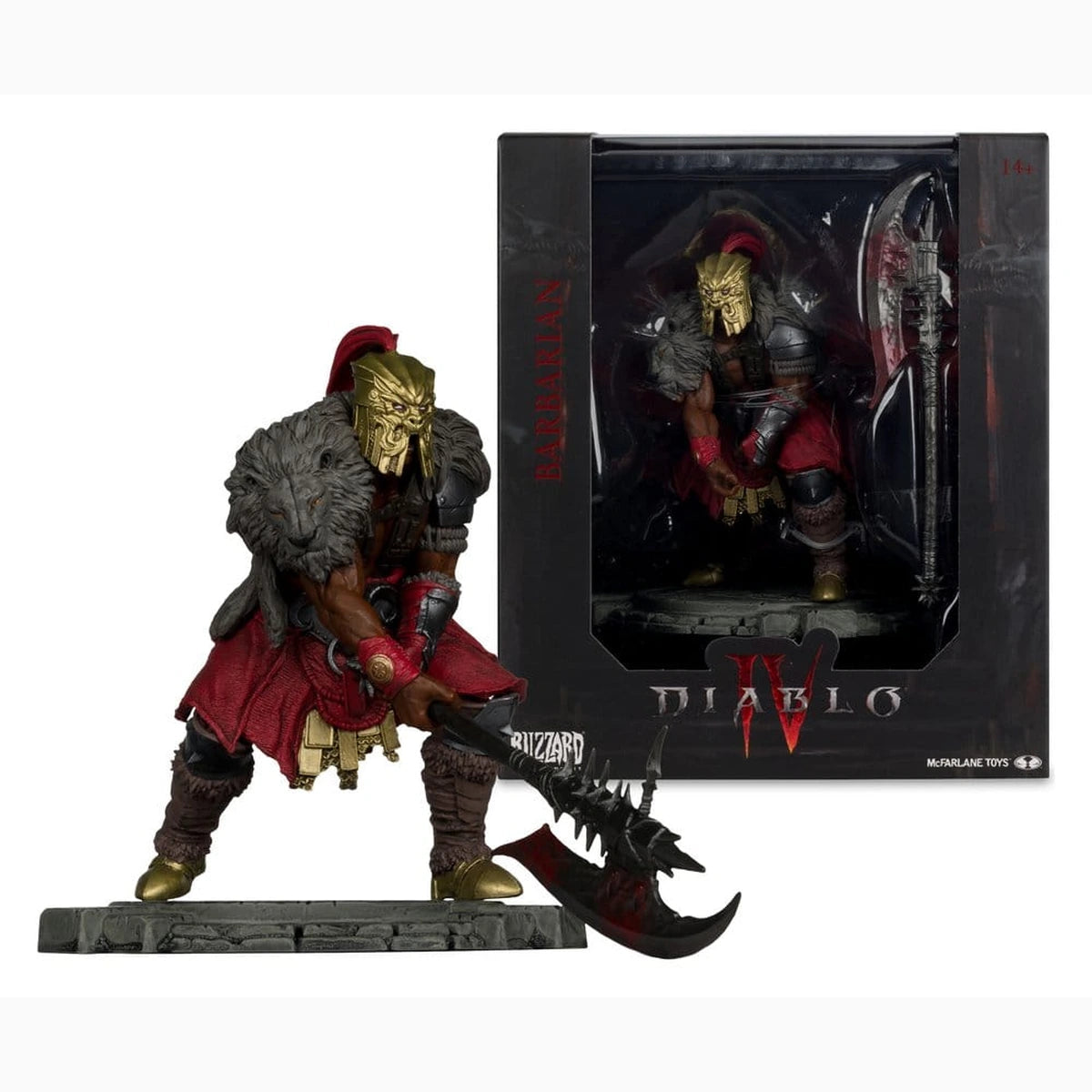 Diablo IV 1/12 Scale Limited Edition figurine Barbare 12 cm - Image 3