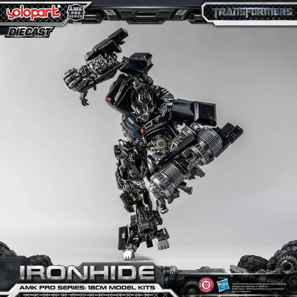 Transformers (2007) plastic model kit AMK PRO Series Ironhide 18 cm - Image 1