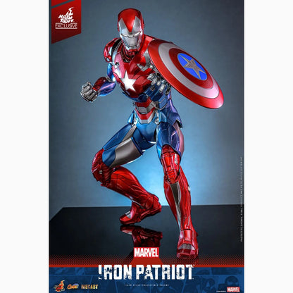 Marvel figurine Comic Masterpiece Diecast 1/6 Iron Patriot Hot Toys Exclusive 32 cm - Image 6