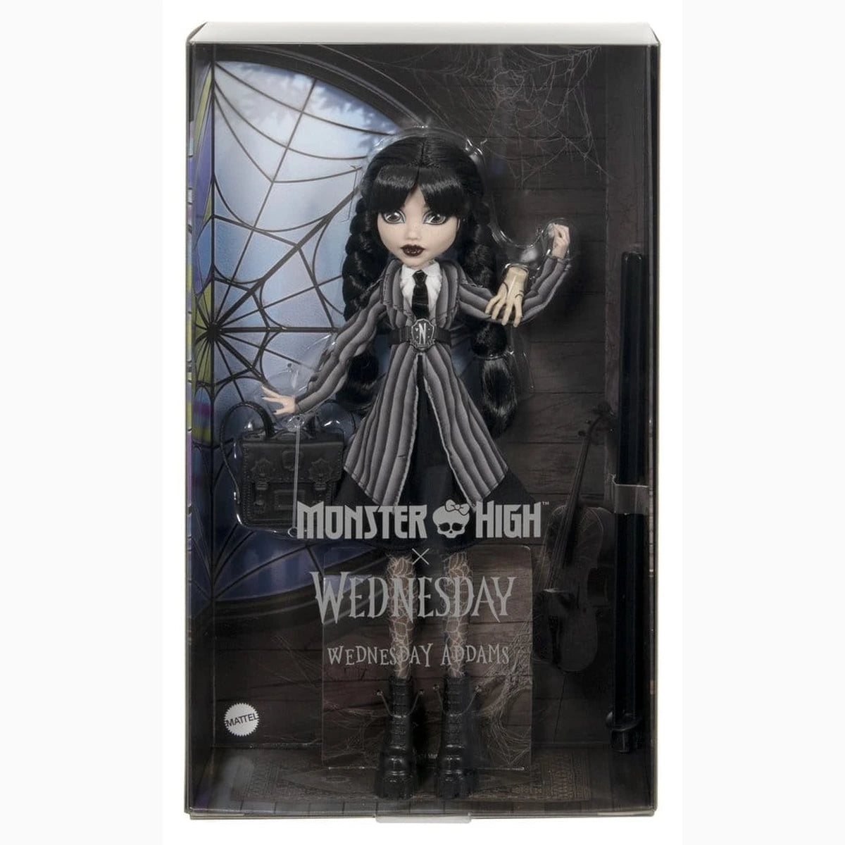 Monster High x Wednesday Poupée Wednesday Addams - Image 5