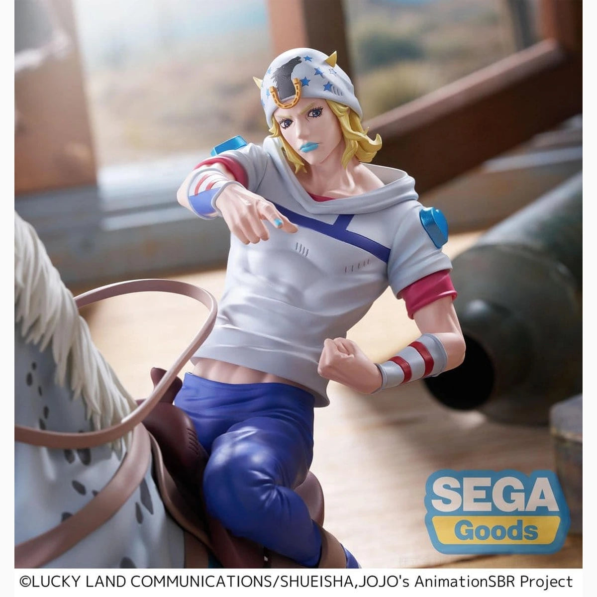 JoJo's Bizarre Adventure: Steel Ball Run XrossLinkMAX figurine PVC Johnny Joestar 18 cm - Image 6