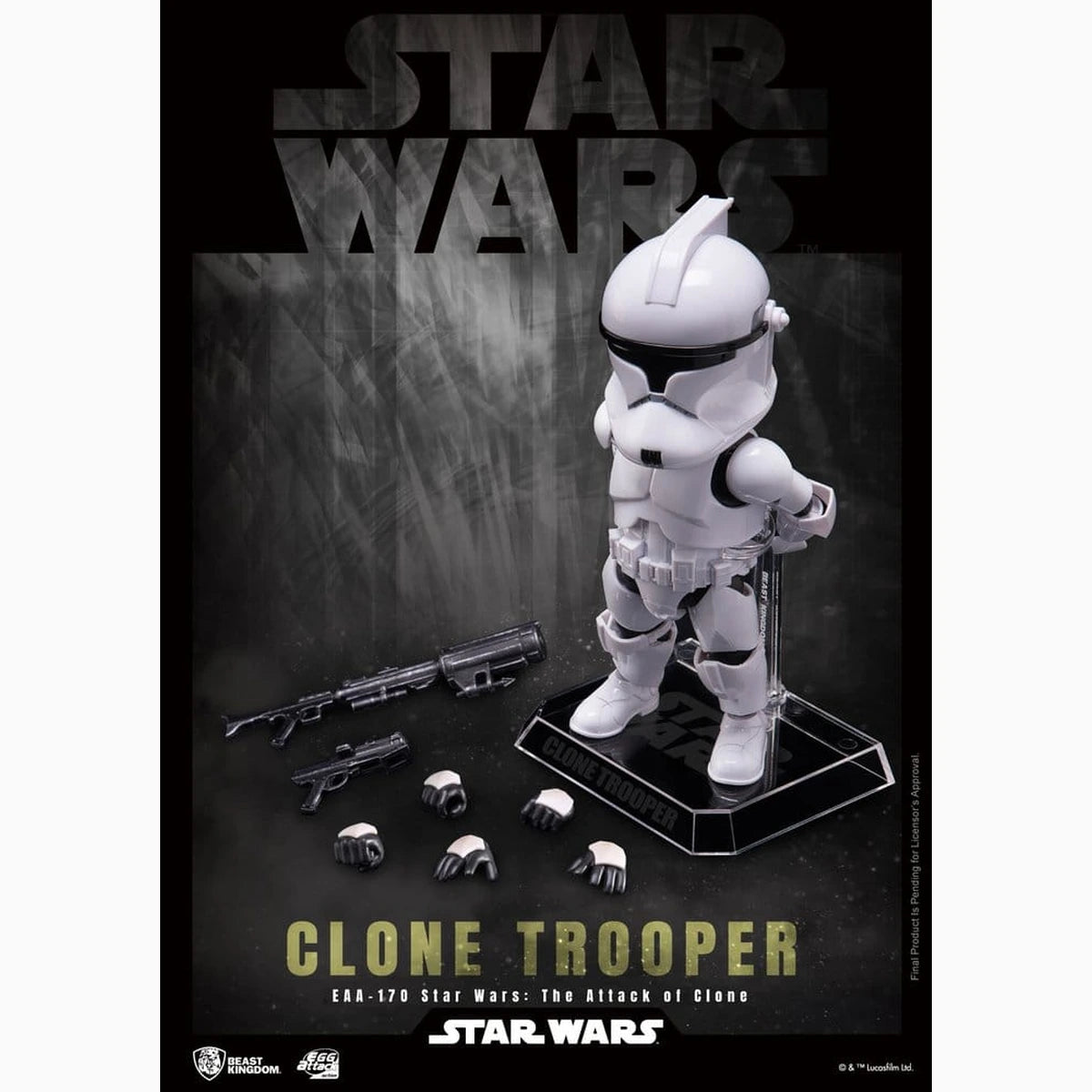 Star Wars figurine Egg Attack Clone Trooper 16 cm - Image 7