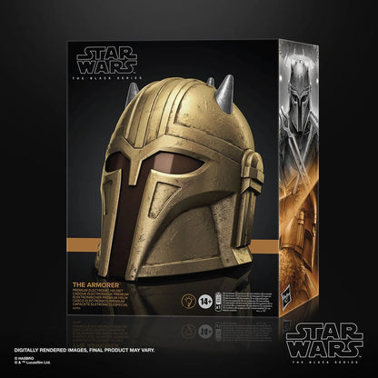 Star Wars: The Mandalorian Black Series casque electronique The Armorer - Image 3