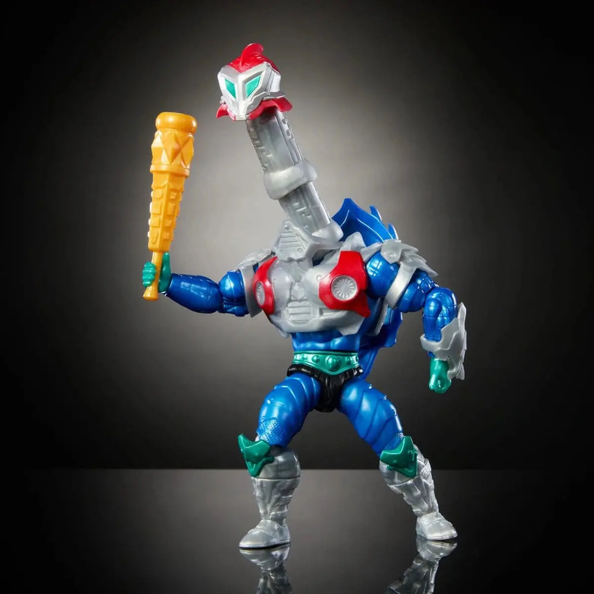 MOTU x TMNT: Turtles of Grayskull figurine Mekaneck 14 cm - Image 6