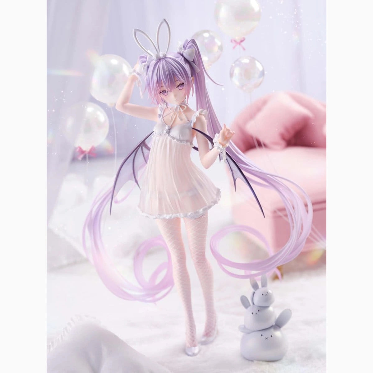 rurudo Original Character figurine PVC 1/7 Eve Usamimi Lingerie Ver. 27 cm (re-run) - Image 7