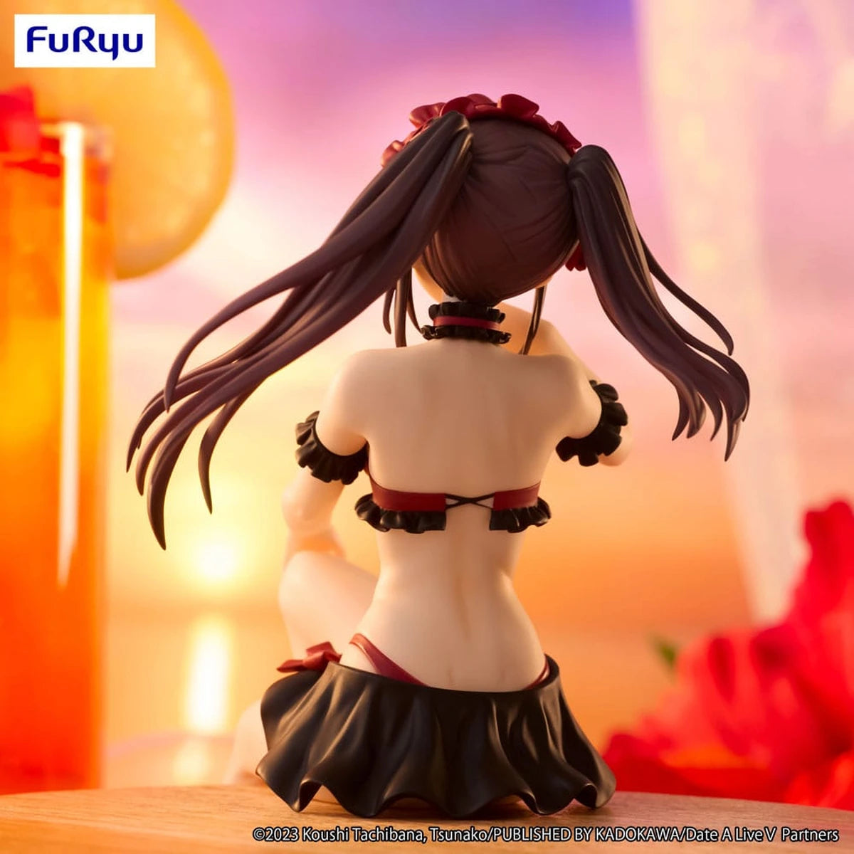 Date A Live statuette PVC Noodle Stopper Kurumi Tokisaki Swimsuit Ver. 15 cm - Image 6