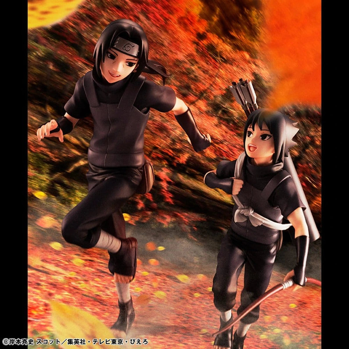 Naruto Shippuden pack 2 figurines PVC G.E.M. Series Itachi Uchiha & Sasuke (Repeat) - Image 3