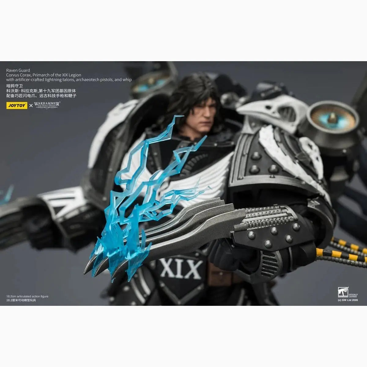 Warhammer 40,000 figurine Raven Guard Corvus Corax, Primarch of the XIX Legion 18 cm - Image 3