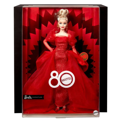 Barbie Signature poupée 80th Anniversary Blonde - Image 6