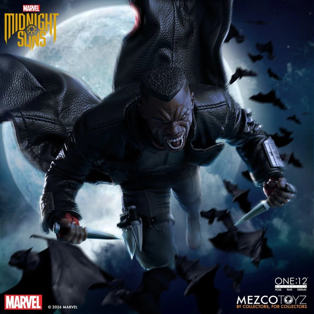 Marvel Comics One:12 Collective figurine 1/12 Blade 17 cm - Image 2