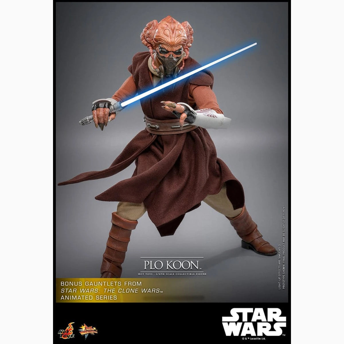 Star Wars figurine Movie Masterpiece 1/6 Plo Koon 31 cm - Image 6