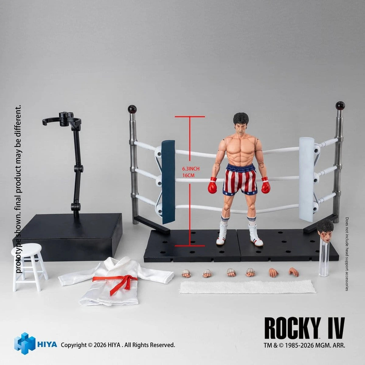 Rocky IV Exquisite Super Series figurine 1/12 Rocky Boxer Version 16 cm - Image 6