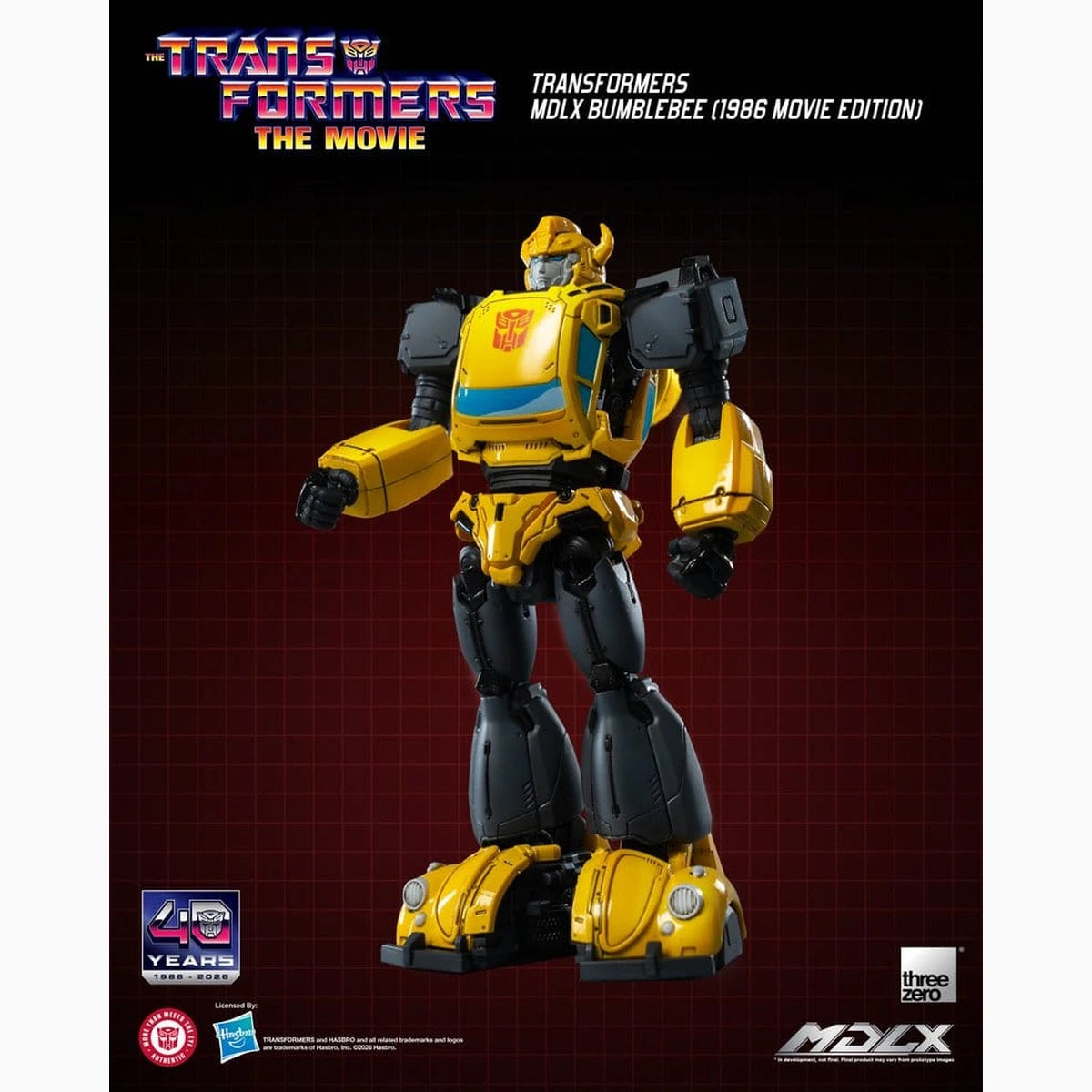 Transformers MDLX figurine Bumblebee (1986 Movie Edition) 12 cm - Image 4
