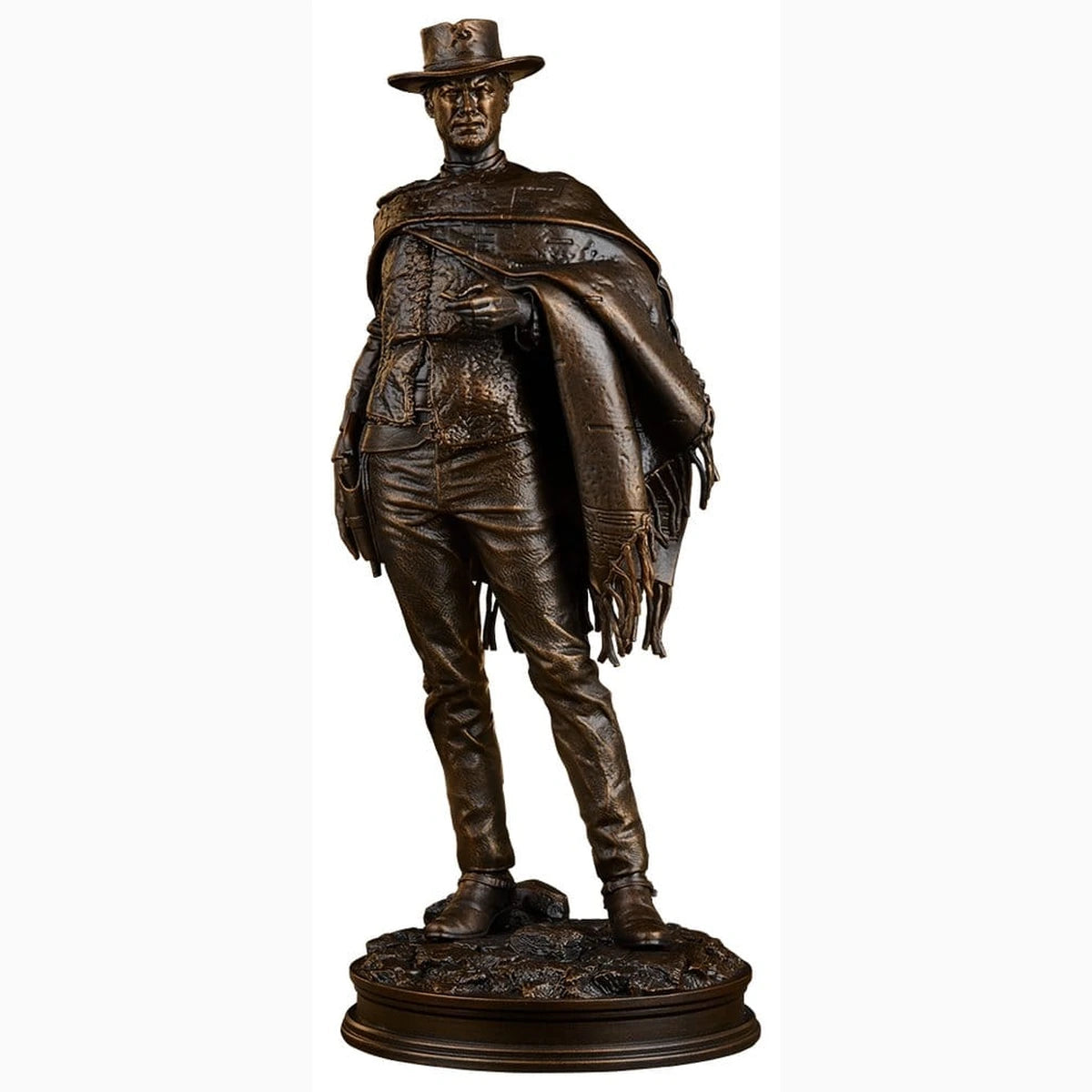 Le Bon, la Brute et le Truand statuette The Man with No Name (Faux Bronze) 39 cm - Image 1