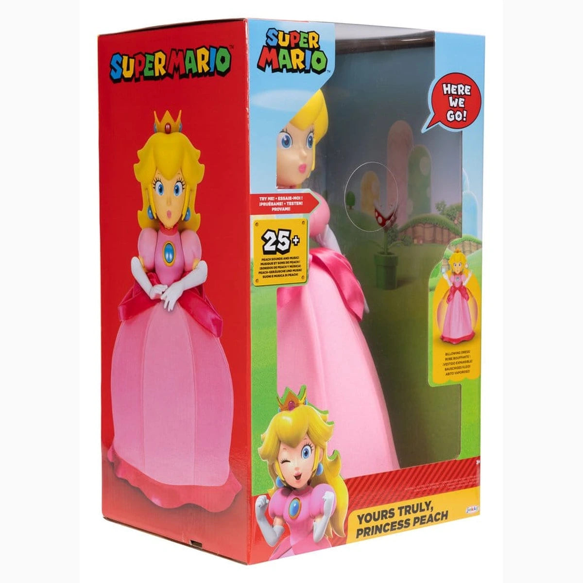 Super Mario figurine parlante Yours Truly Princess Peach 36 cm - Image 6