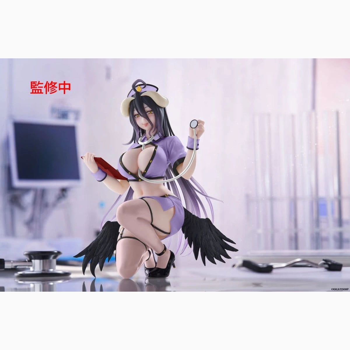 Overlord figurine PVC Desktop Cute Albedo (Nurse Ver.) Renewal 13 cm - Image 3