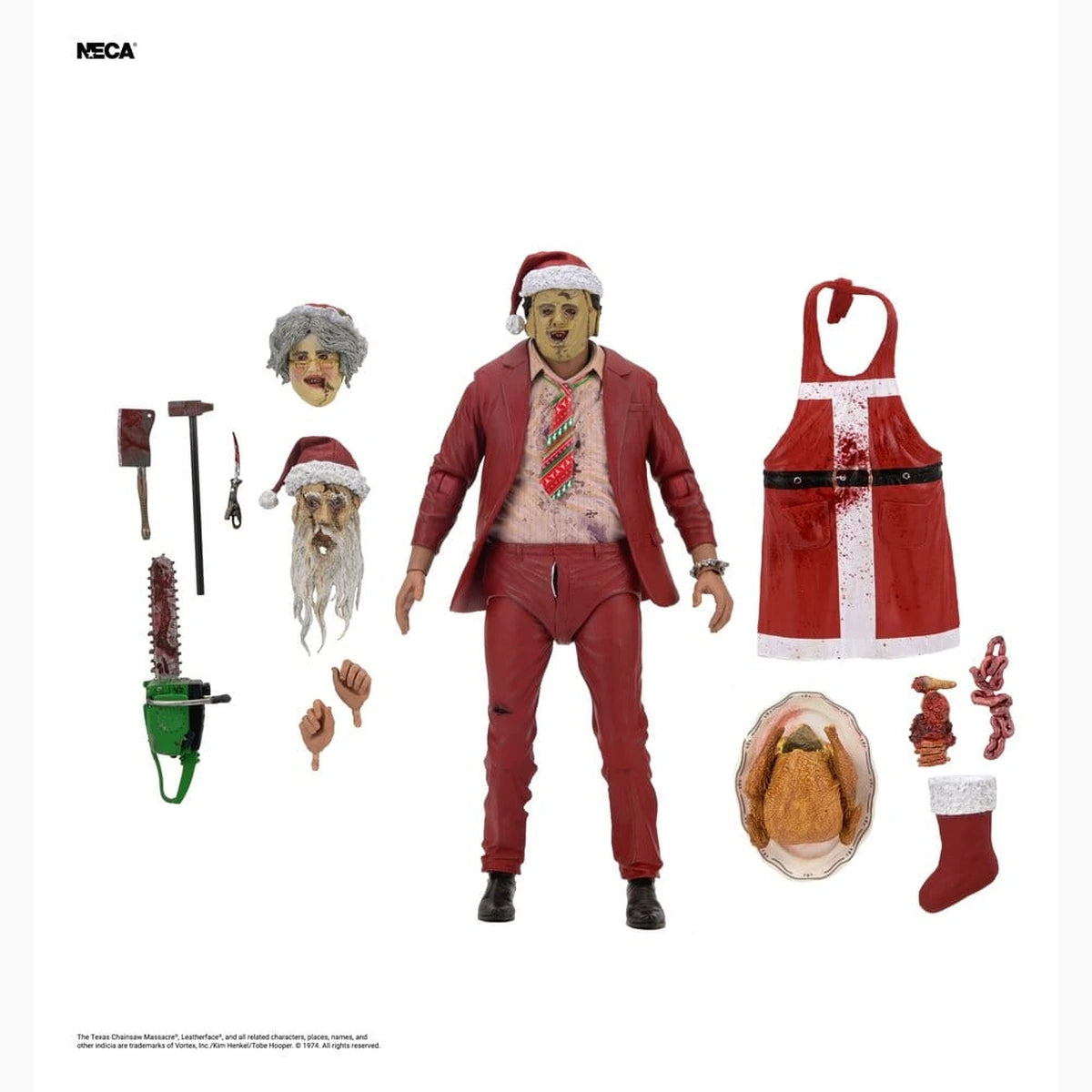 Texas Chainsaw Massacre Ultimate figurine Santa Leatherface 18 cm - Image 3