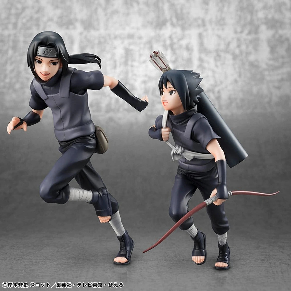 Naruto Shippuden pack 2 figurines PVC G.E.M. Series Itachi Uchiha & Sasuke (Repeat) - Image 4