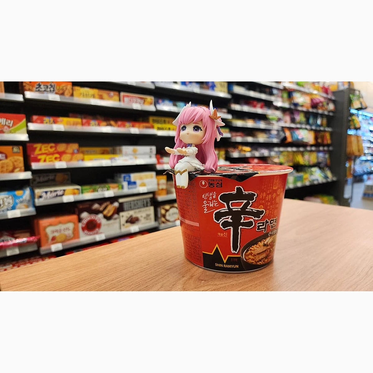 Goddess of Victory: Nikke statuette PVC Cup Noodle Holder Dorothy 9 cm - Image 5