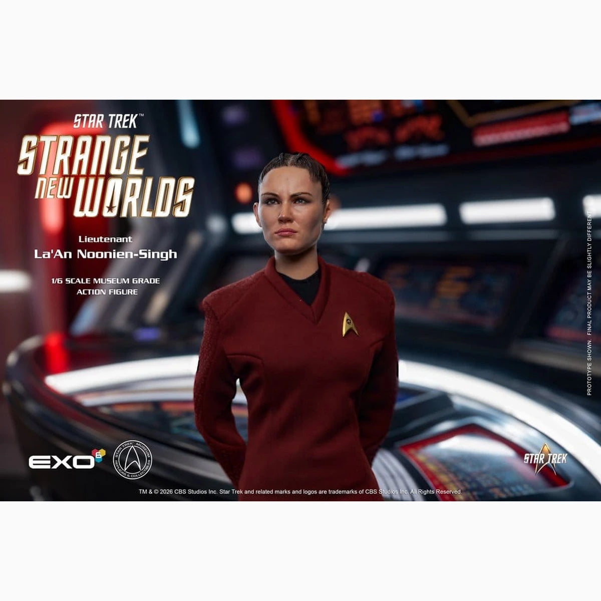 Star Trek: Strange New Worlds figurine 1/6 Lt. La'An Noonien-Singh 28 cm - Image 5