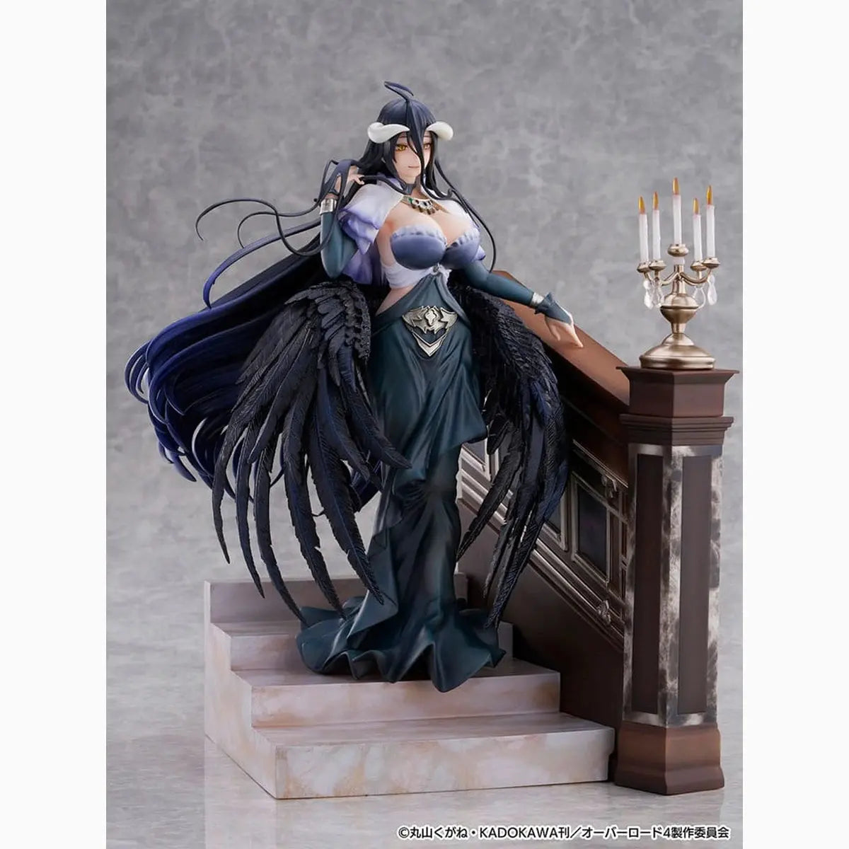 Overlord statuette PVC SHIBUYA SCRAMBLE FIGURE 1/7 Albedo Jet Black Dress Ver. 28 cm - Image 7