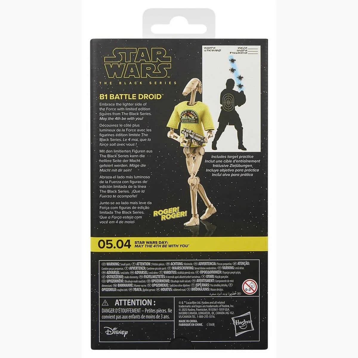 Star Wars Black Series figurine B1 Battle Droid May the 4th Be With You 15 cm - Image 3