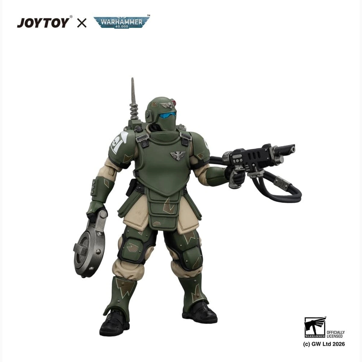 Warhammer figurine Astra Militarum Kasrkin 6 with Hot-shot Laspistol - Image 4