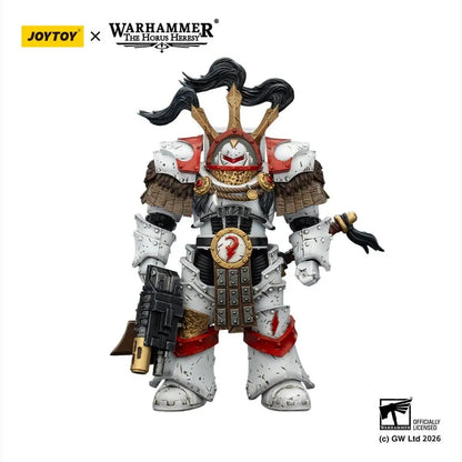 Warhammer 40,000 figurine White Scars Legion Praetor in Cataphractii Terminator Armour with Cyber Hawk Chogorian sword and combi-melta 14 cm - Image 3