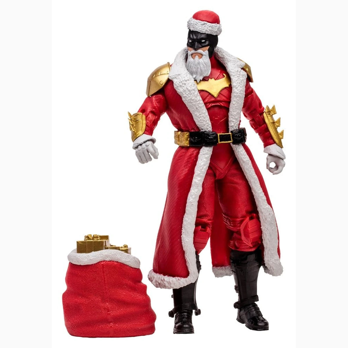 DC Multiverse McFarlane Vault Collection figurine Batman (Red Santa Suit) 18 cm - Image 1