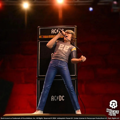 AC/DC statuette Rock Iconz Brian Johnson 23 cm - Image 4
