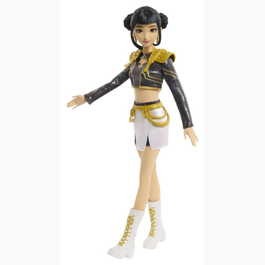 KPop Demon Hunters poupée chantante Huntrix Zoey (Golden) - Image 1