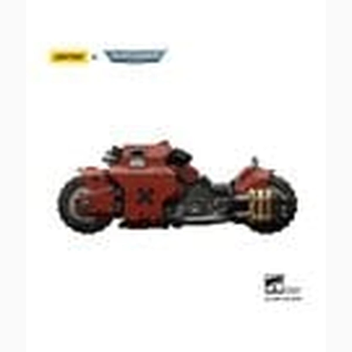 Warhammer 40,000 Raider-pattern Combat Bike Blood Angels with twin-linked bolt rifles 22 cm - Image 2