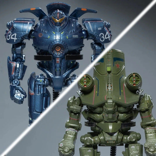 Pacific Rim DefoStyle Figurine pack de 2 Gipsy Danger &amp; Cherno Alpha DX 17 cm - Image 1