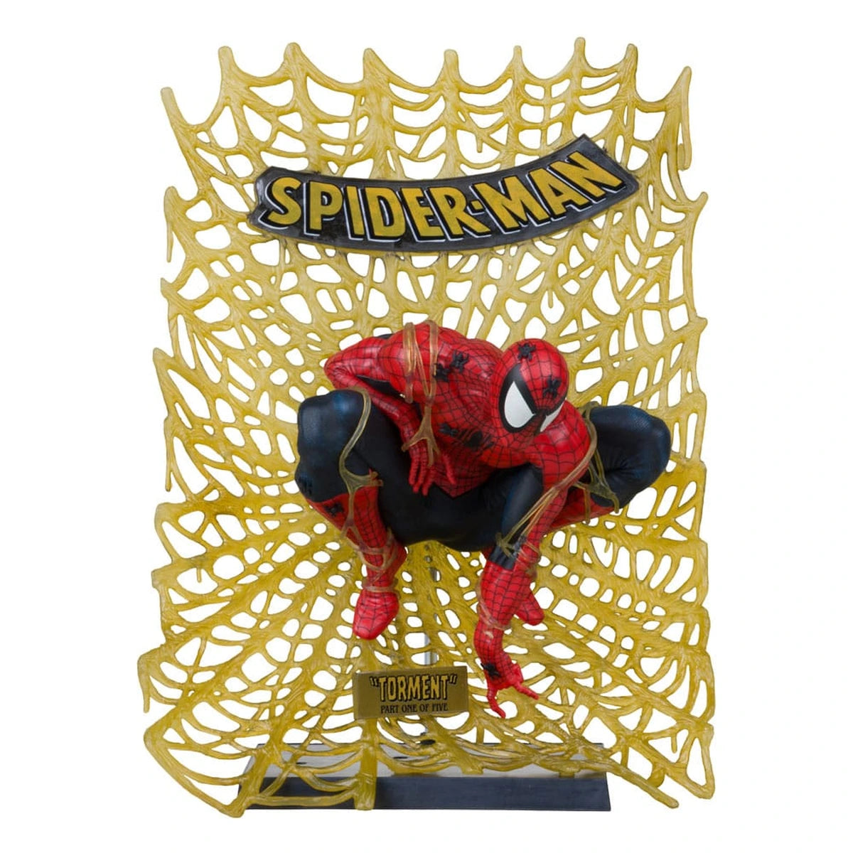 Marvel Collection statuette PVC 1/6 Spider-Man (Spider-Man # 1) (Gold Edition) (Gold Label) 15 cm - Image 1