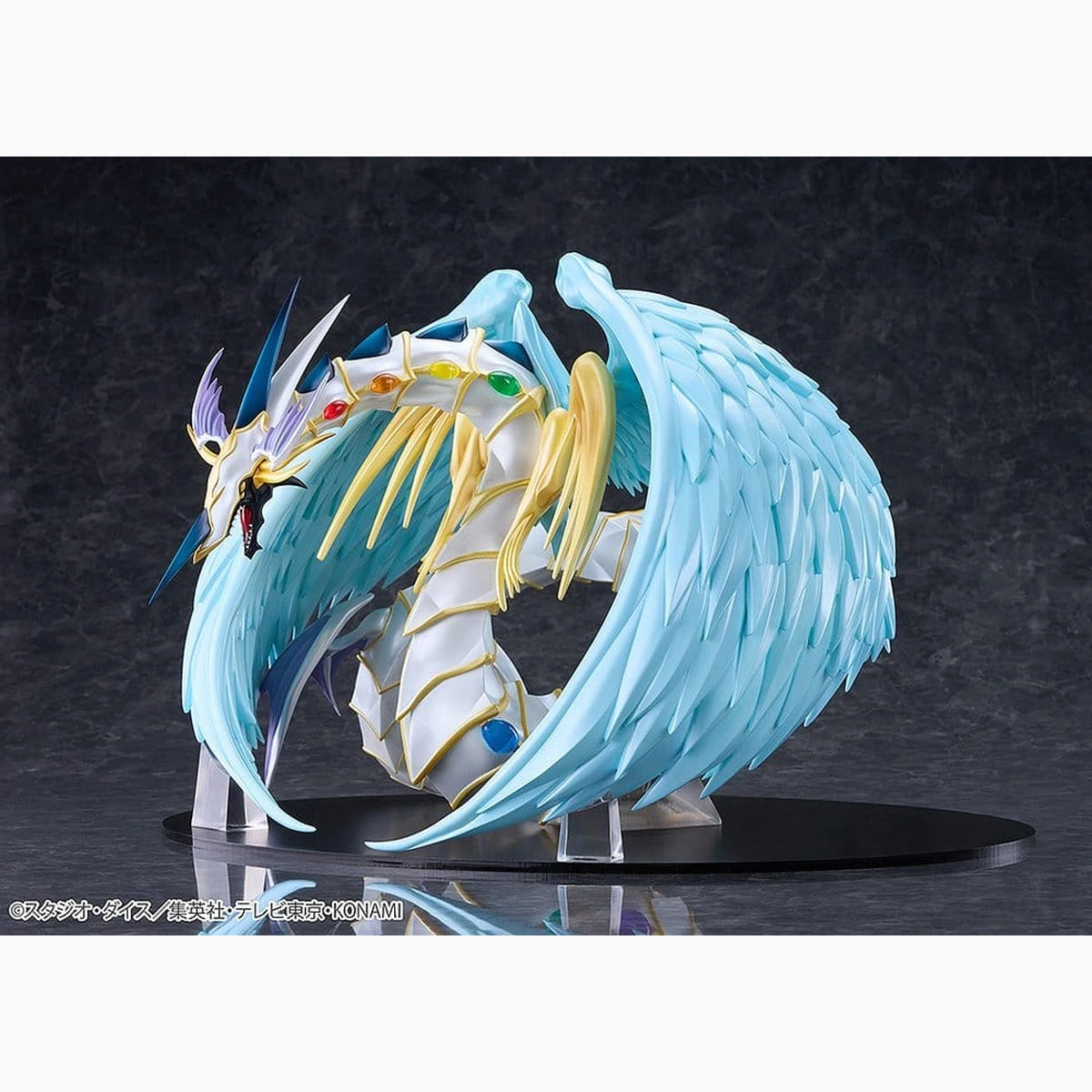 Yu-Gi-Oh! GX figurine PVC Rainbow Dragon 28 cm - Image 3