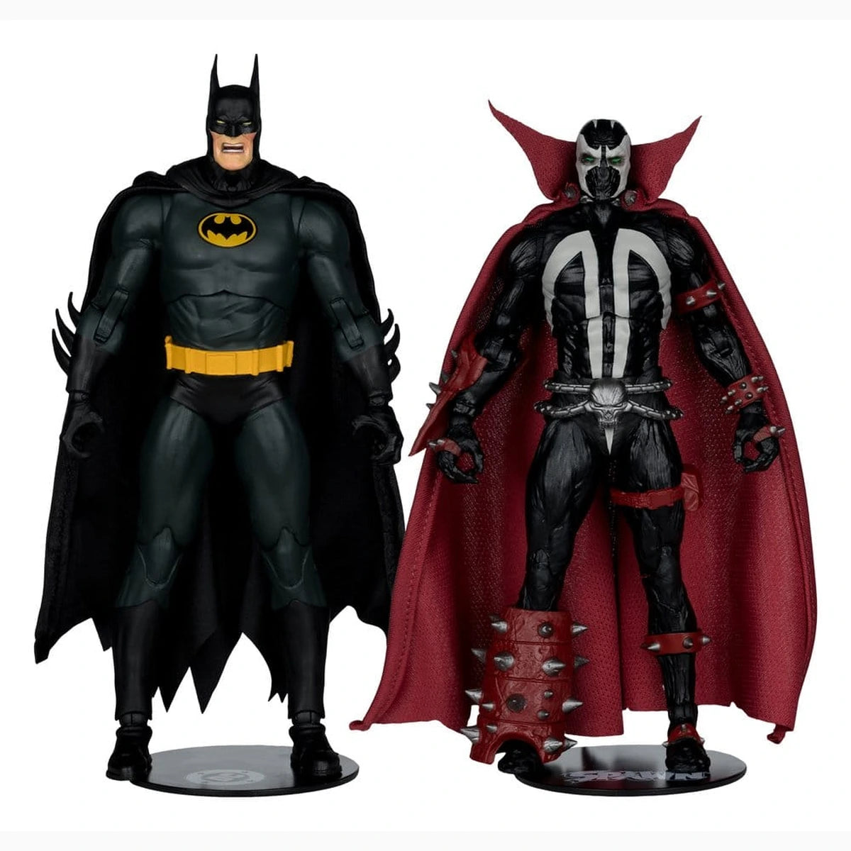 DC Multiverse McFarlane Collector Edition pack de 2 figurines Batman & Spawn (Gold Label) 18 cm - Image 1