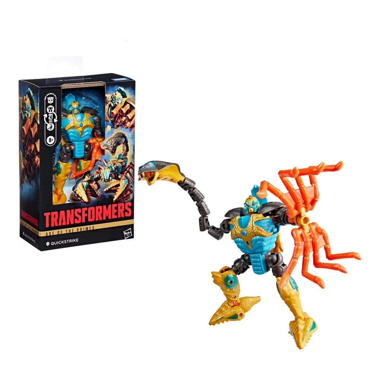Transformers Age of the Primes Deluxe Class figurine Quickstrike 14 cm - Image 4