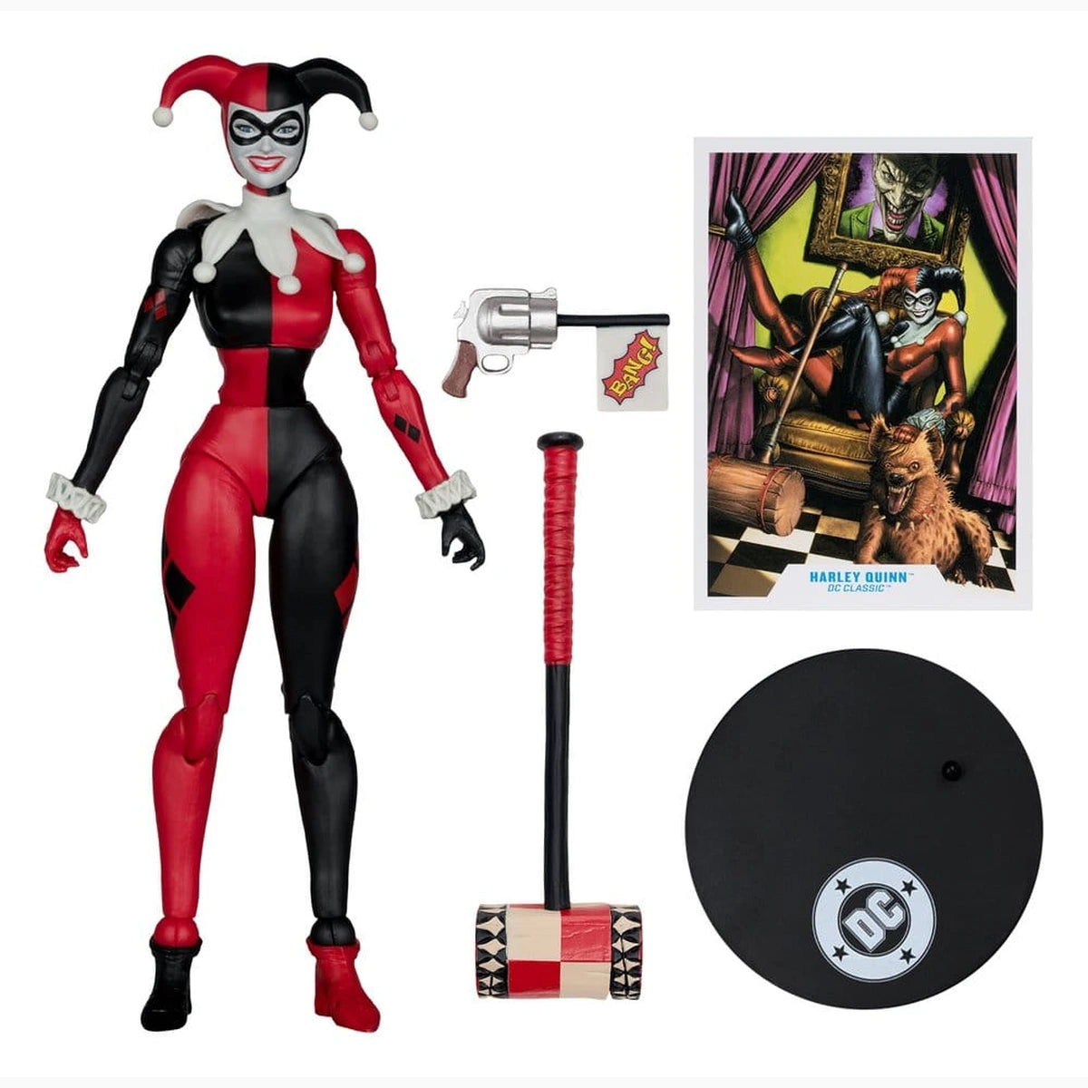 DC Multiverse figurine Harley Quinn (DC Classic) (Gold Label) 18 cm - Image 3