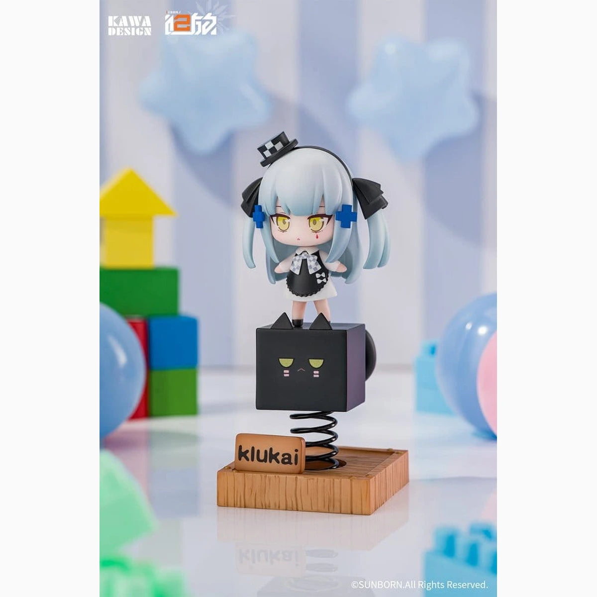 Girls' Frontline 2: Exilium figurine PVC Black Cat Klukai Spring 12 cm - Image 3