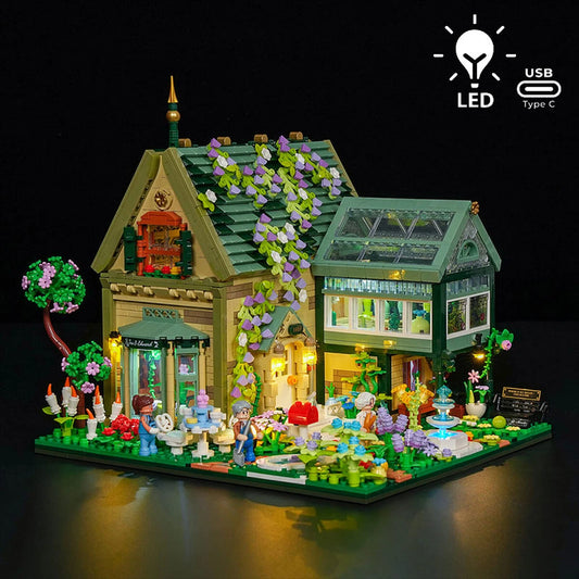 Lumibricks Retro House 10013 Garden Cottage - Image 1