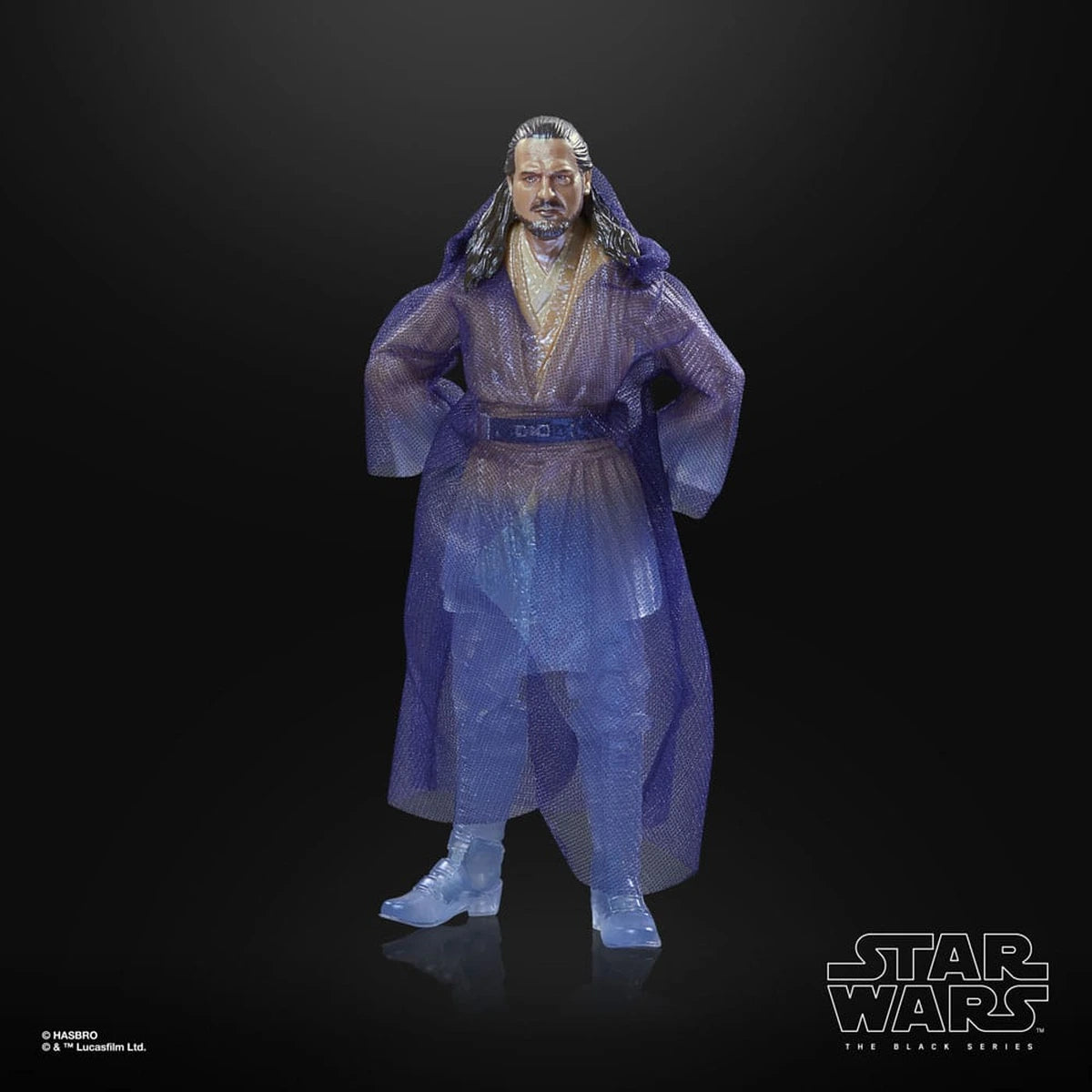 Star Wars: Obi-Wan Kenobi Black Series figurine Qui-Gon Jinn (Force Spirit) 15 cm - Image 7
