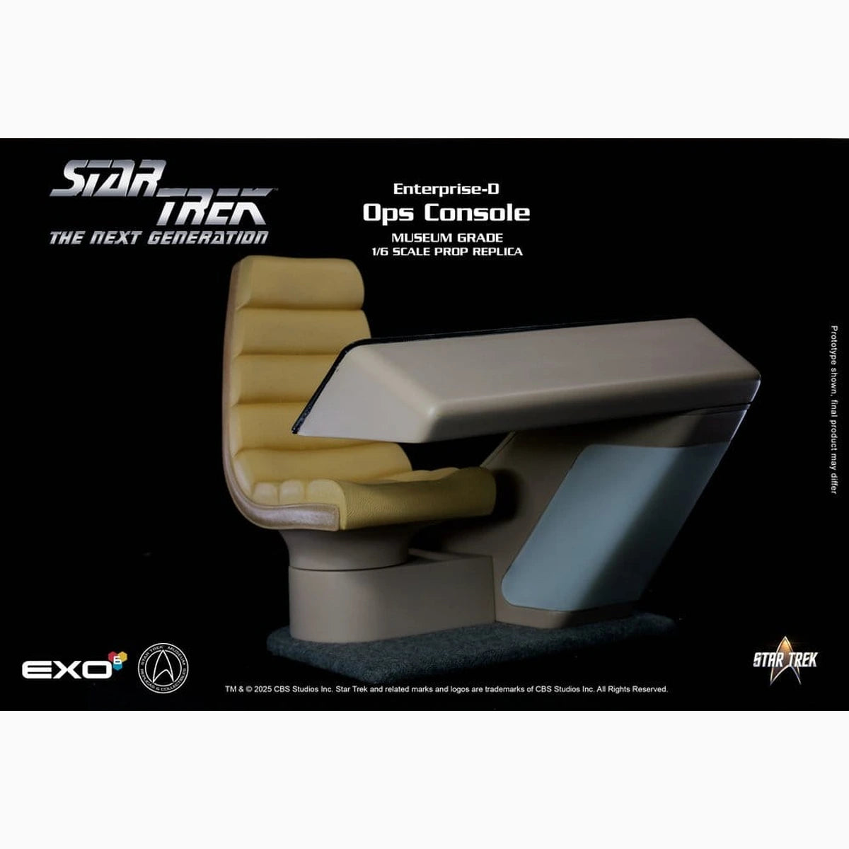 Star Trek : La Nouvelle Génération réplique 1/6 Enterprise-D Bridge OPS Console - Image 3